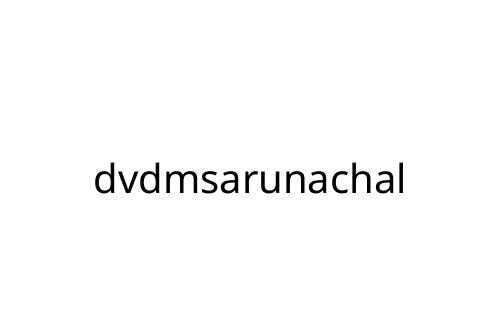 dvdmsarunachal