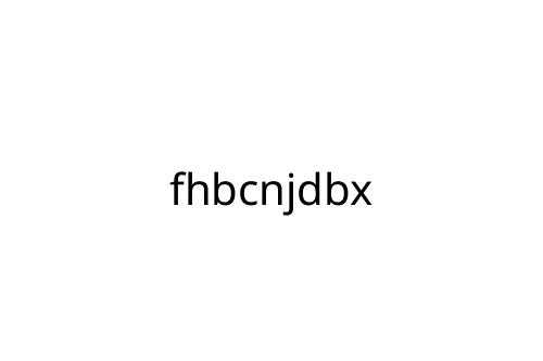 fhbcnjdbx