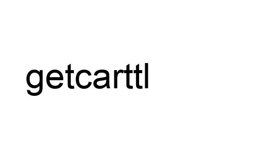 getcarttl