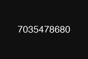 7035478680
