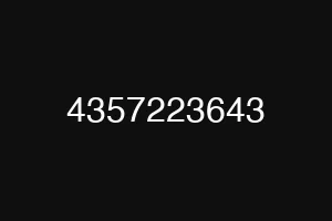 4357223643