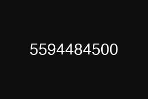 5594484500