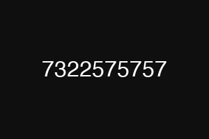 7322575757