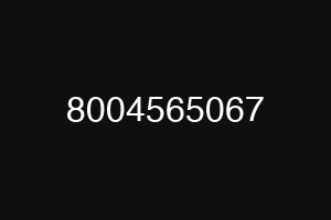 8004565067