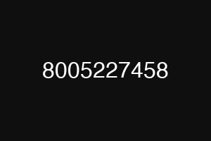 8005227458