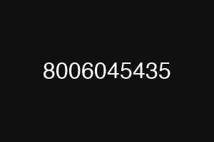 8006045435