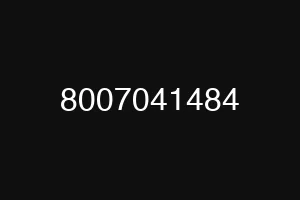 8007041484
